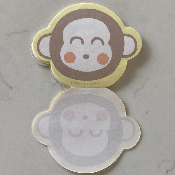 Vintage Sanrio Monkichi Notepad - Picture 3 of 5